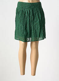 Jupe courte doublure vert ANGE femme