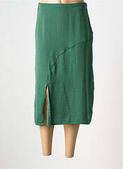 Jupe mi-longue vert MD'M pour femme seconde vue