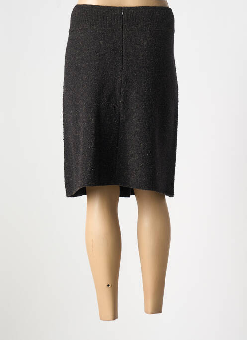 Jupe mi-longue noir IMPAQT pour femme