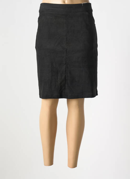 Jupe mi-longue noir THALASSA pour femme
