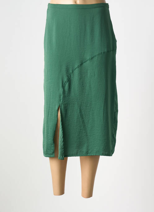 Jupe mi-longue vert MD'M pour femme