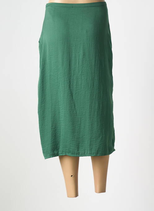 Jupe mi-longue vert MD'M pour femme
