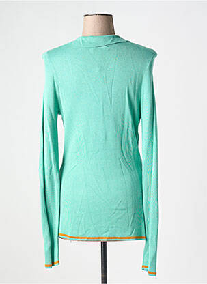 Gilet manches longues stretch vert SURKANA femme