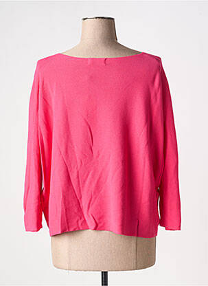 Pull coupe droite manches longues rose MOLLY BRACKEN femme