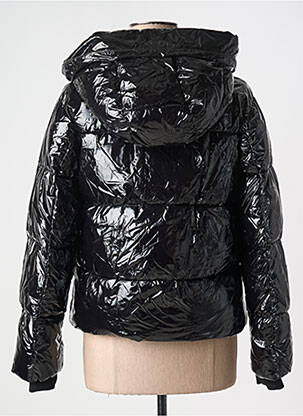Doudoune manches longues a capuche noir MD'M femme