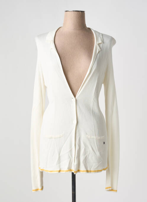 Gilet manches longues blanc SURKANA pour femme