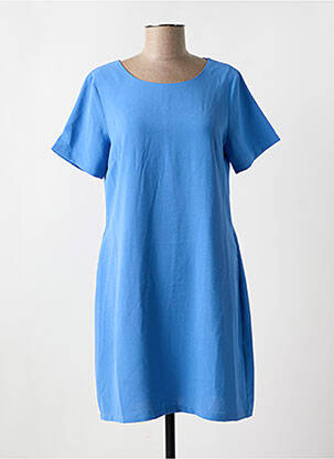 Robe courte manches courtes manches courtes bleu MOLLY BRACKEN femme