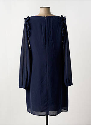 Robe mi-longue manches longues manches longues bleu MOLLY BRACKEN femme