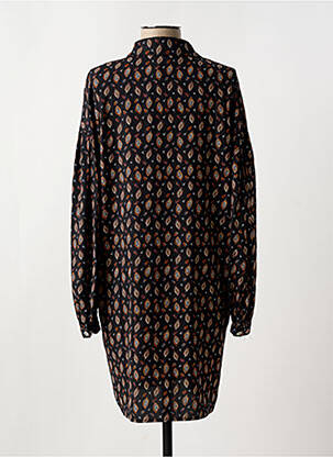 Robe courte manches longues manches longues noir MOLLY BRACKEN femme