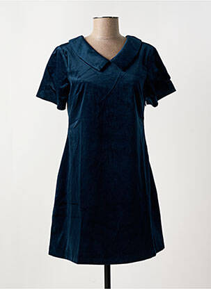 Robe courte manches courtes manches courtes bleu MOLLY BRACKEN femme