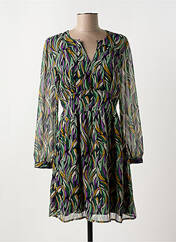 Robe courte vert ANGE pour femme seconde vue