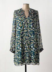 Robe courte vert ANGE pour femme seconde vue