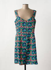 Robe mi-longue bleu MOLLY BRACKEN pour femme seconde vue