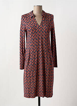 Robe mi-longue bleu SURKANA pour femme