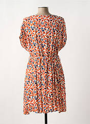 Robe mi-longue orange MD'M pour femme seconde vue