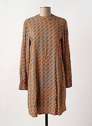 Robe mi-longue orange SURKANA pour femme