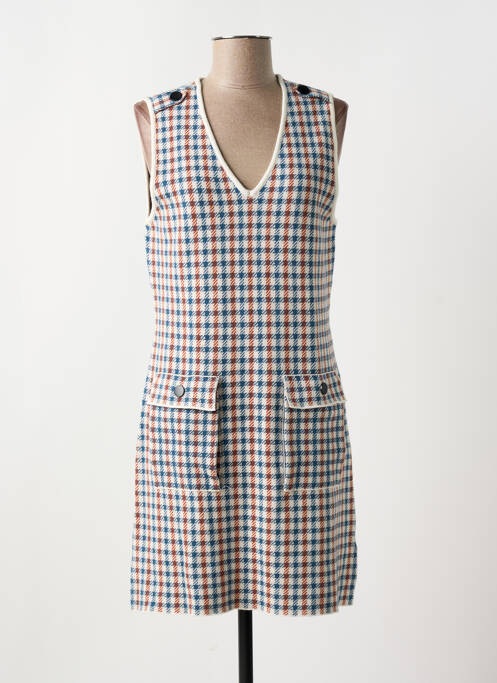 Robe mi-longue blanc MD'M pour femme