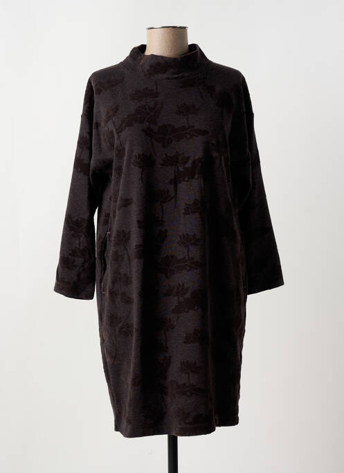 Robe mi-longue marron WHITE STUFF pour femme