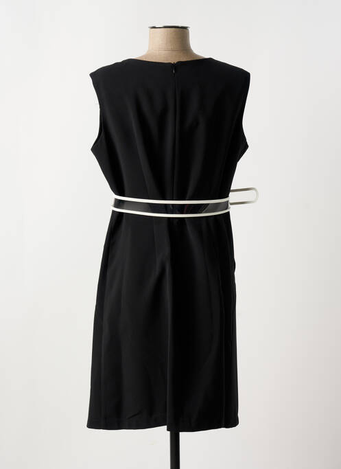 Robe mi-longue noir HIPPOCAMPE pour femme