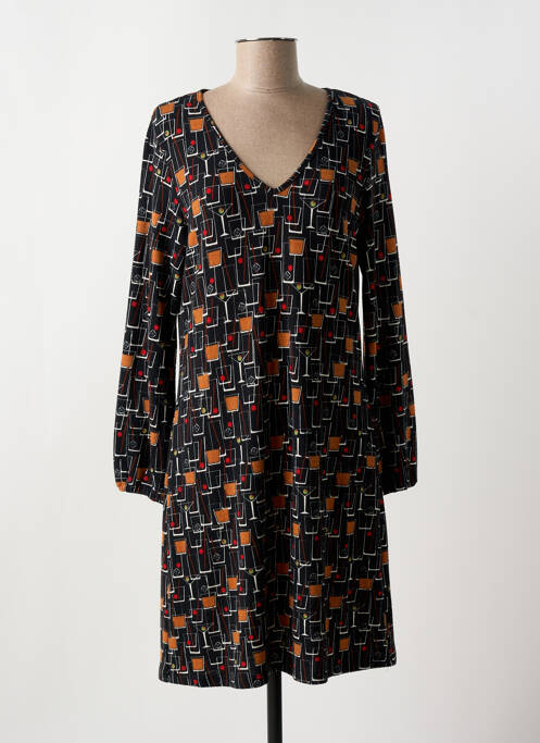 Robe mi-longue noir MD'M pour femme