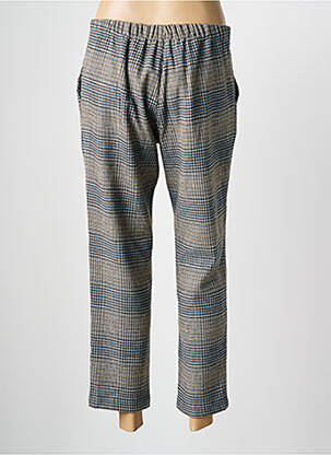 Pantalon 7/8 taille normale taille normale bleu SEE THE MOON femme