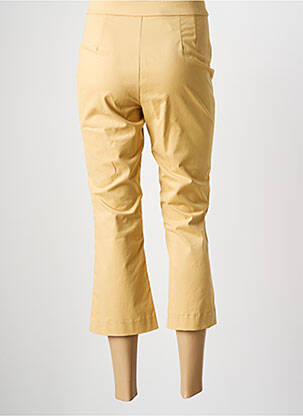 Pantacourt stretch taille normale beige SURKANA femme