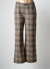 Pantalon large marron MD'M pour femme seconde vue