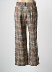 Pantalon large marron MD'M pour femme seconde vue