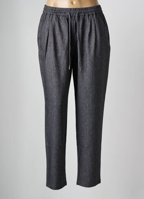Pantalon droit coupe carotte taille normale gris MOLLY BRACKEN femme