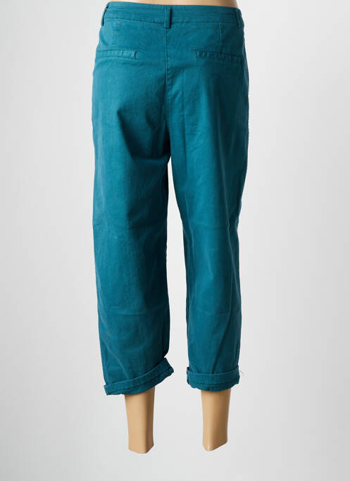 Pantacourt stretch taille normale vert JOHANNA PARIS femme