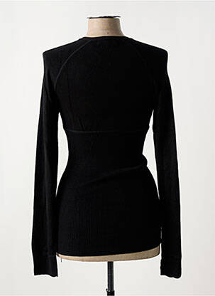 Pull stretch manches longues noir GUESS BY MARCIANO femme