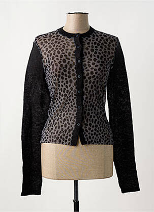 Gilet manches longues stretch noir KENZO femme
