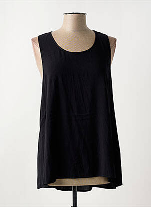Top stretch sans manche noir HIGH femme