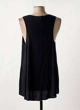 Top stretch sans manche noir HIGH femme