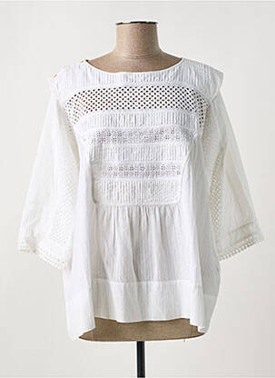 Blouse blanc HIGH pour femme