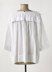 Blouse blanc HIGH pour femme seconde vue