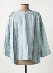 Blouse bleu HIGH pour femme seconde vue