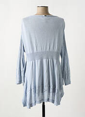 Gilet manches longues bleu HIGH pour femme seconde vue