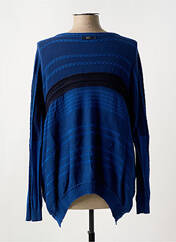 Gilet manches longues bleu HIGH pour femme seconde vue