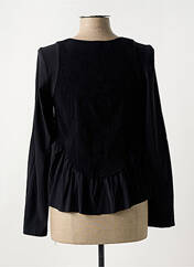 Gilet manches longues noir INDIES pour femme seconde vue