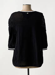 Pull tunique noir HIGH pour femme seconde vue