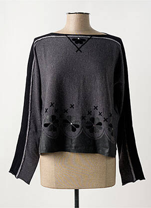 Pull gris HIGH pour femme