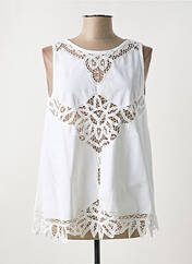 Top blanc HIGH pour femme seconde vue