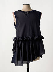 Top bleu HIGH pour femme seconde vue