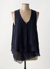 Top bleu HIGH pour femme seconde vue