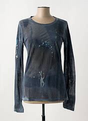 T-shirt gris MARITHE & FRANCOIS GIRBAUD pour femme seconde vue