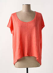 T-shirt orange AMERICAN VINTAGE pour femme seconde vue