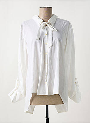 Tunique manches longues blanc MARITHE & FRANCOIS GIRBAUD pour femme