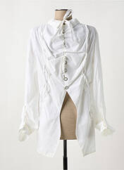 Tunique manches longues blanc MARITHE & FRANCOIS GIRBAUD pour femme seconde vue