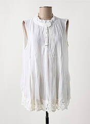 Tunique sans manche beige HIGH pour femme seconde vue